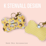 Golden Dog bag holders