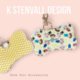 Golden Dog bag holders