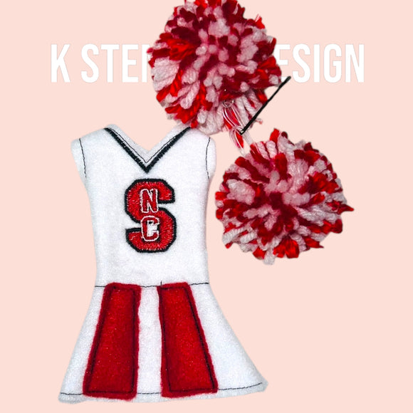 Cheer Wolfpack Elf Sweater