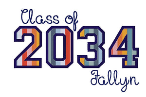 Pre-Order Custom Class of 2034 Shirts