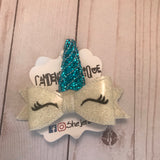 Unicorn hairbows