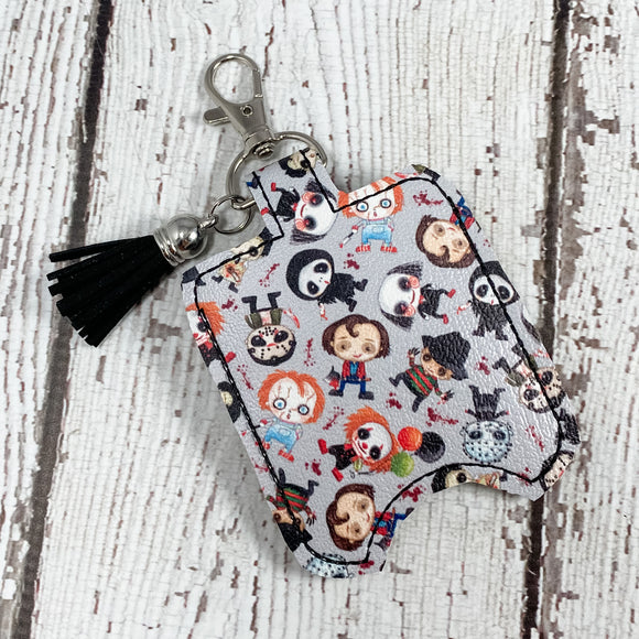 Horror movie AirPod holder/ Small 1 oz Hand sani fob