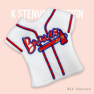 Atlanta Baseball Elf Sweater