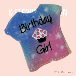 Birthday Girl Elf Shirt