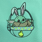 Easter Baby Yuda Work Badge Holder
