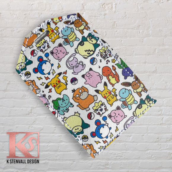 Pocket Monster ID badge holder