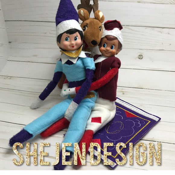 Carpet Ride Elf Shirt set