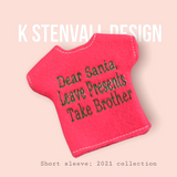 Leave presents elf sweater