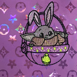 Easter Baby Yuda Work Badge Holder