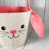 Personalized rabbit basket