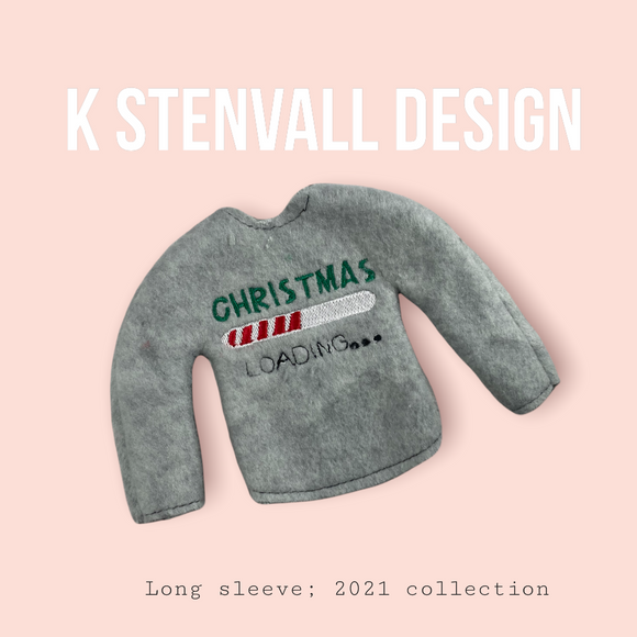 Christmas Loading Elf Sweater