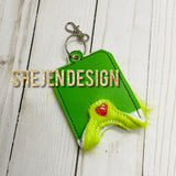 Holiday AirPod holder/ Small 1 oz Hand sani fob
