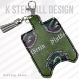 Wizard School Houses AirPod holder/ Small 1 oz Hand sani fob