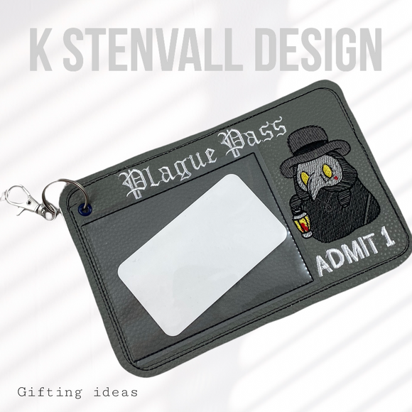 Plague Pass Covid card holder