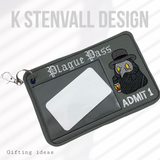 Plague Pass Covid card holder
