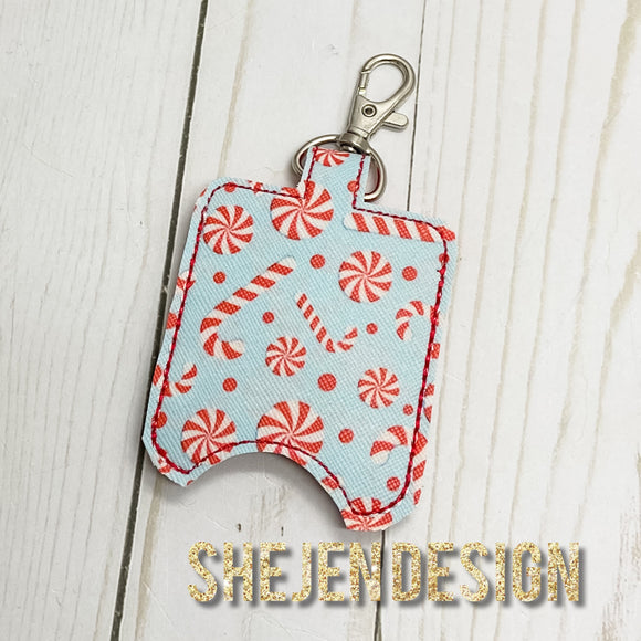Holiday AirPod holder/ Small 1 oz Hand sani fob
