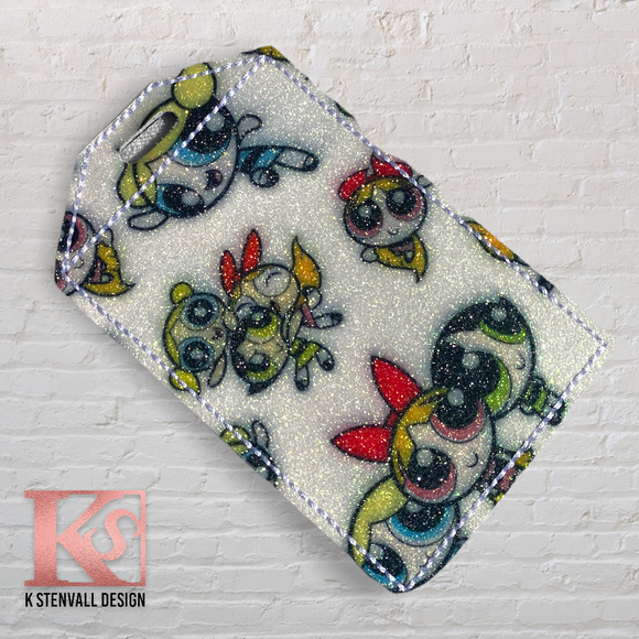 Power Girls ID badge holder