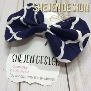 Fabric hairbows