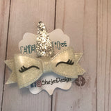 Unicorn hairbows