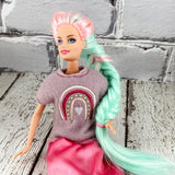 Boho rainbow elf shirt