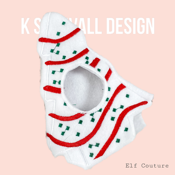 Tree Snack Cake elf costume
